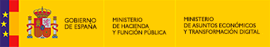 Gobierno de España | Ministerios de Hacienda y Función Pública y de Asuntos Económicos y Transformación Digital